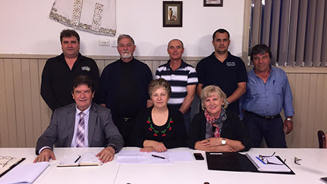 Управата на црковната општина ”Успение на Пресвета Богородица” со свештеникот Ефтим Бетински