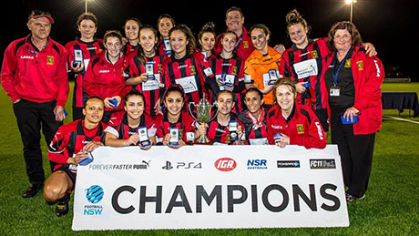 Првиот тим на Лавиците од Бенкстаун Сити