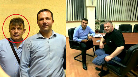 Фотографиите на фалсификаторот Аднан Сума со Оливер Спасовски и на организаторот на “фабриката“ Захир Бекири Чаушот со Зоран Заев
