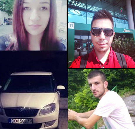 Пино (горе десно) и неговите убијци. Се уште никој не кажува што се случило со “шкодата“ на Пино, која од критичната вечер никој не знае каде е